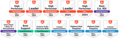 CareerPlug G2 Ratings Fall 2024 