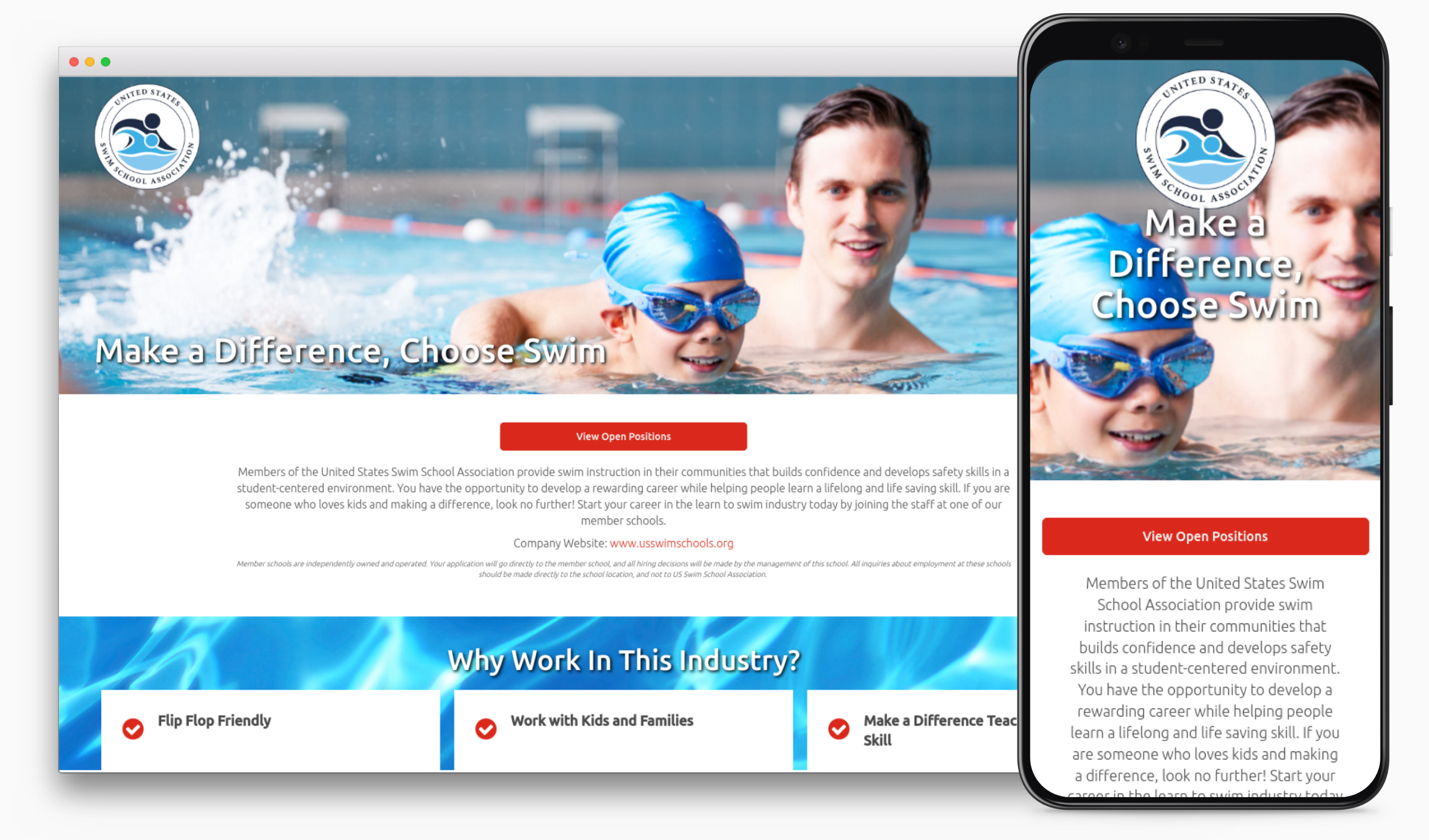 US Swim School Association (USSSA)